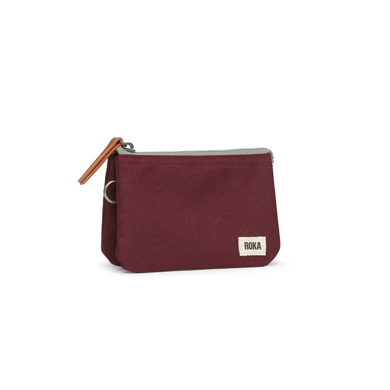 ROKA Carnaby Sienna Kleine Handtasche aus recyceltem Canvas