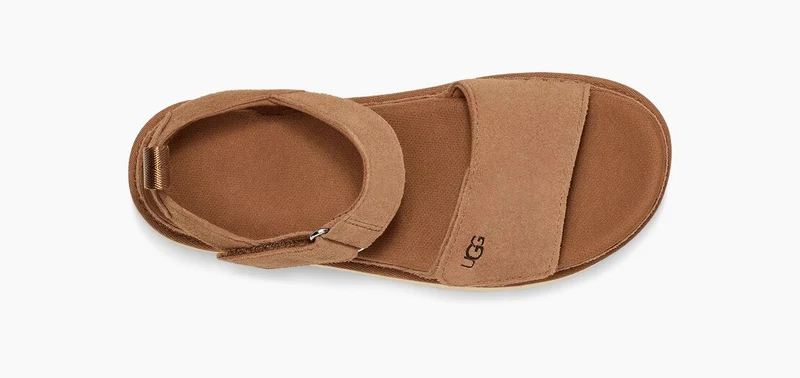 UGG Damen Goldenstar Sandale – Kastanie