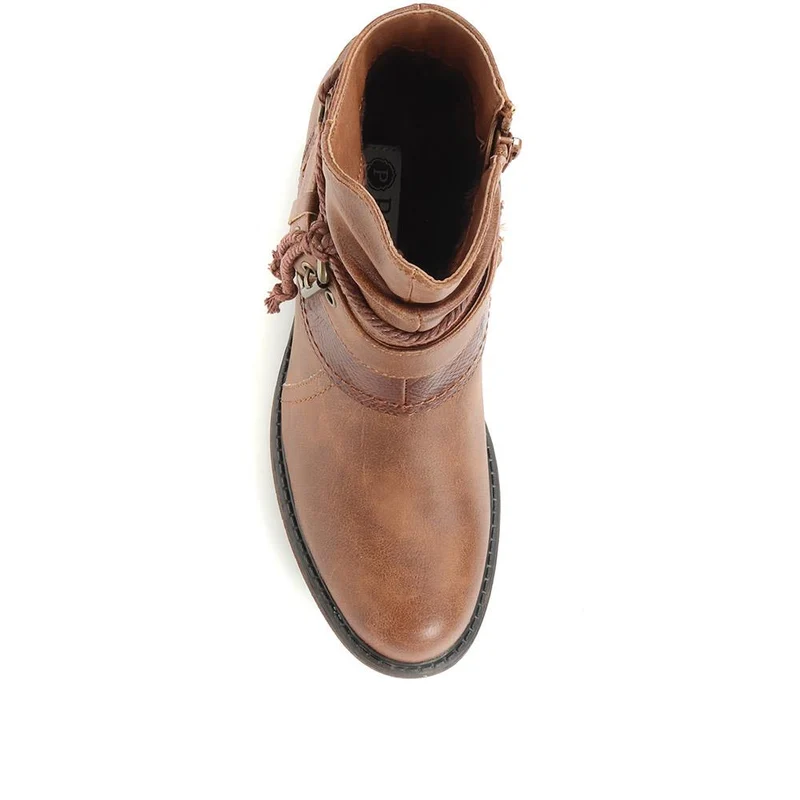 Slouch Ankle Boots - WBINS34037 / 320 448 - Tan