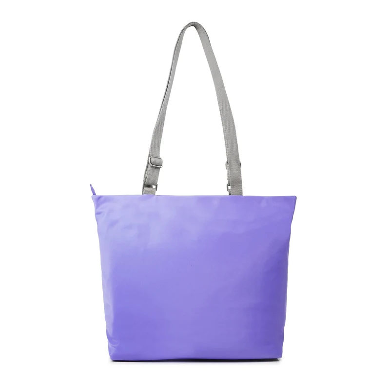 ROKA Trafalgar B Schlichte lila Tasche aus recyceltem Nylon