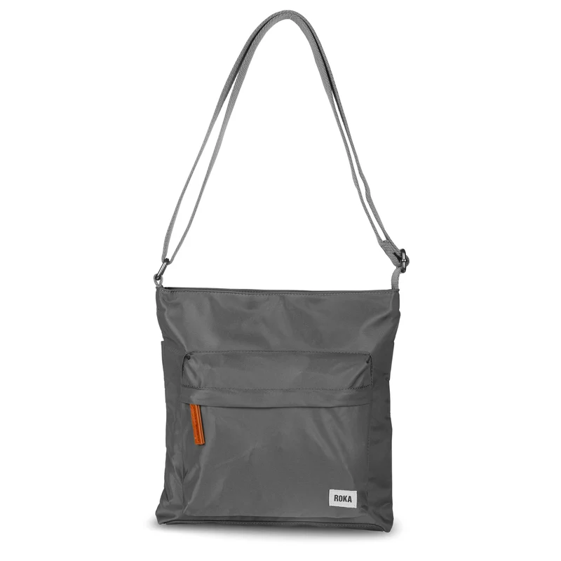 ROKA Kennington B Graphit Medium Tasche aus recyceltem Nylon