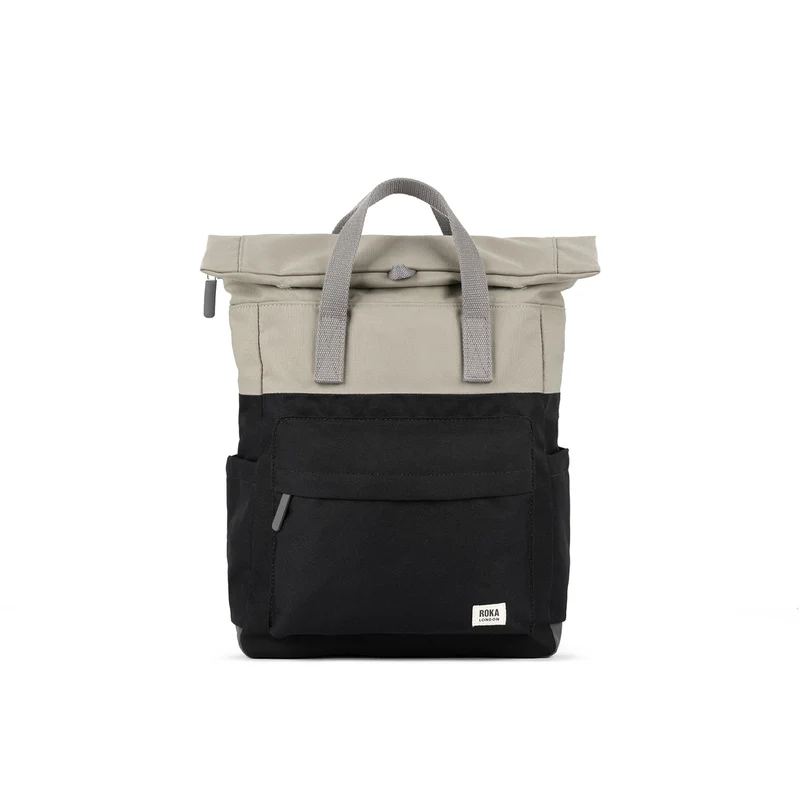 ROKA Kreativer Abfall Canfield B Ash/Coriander Medium Tasche aus recyceltem Canvas