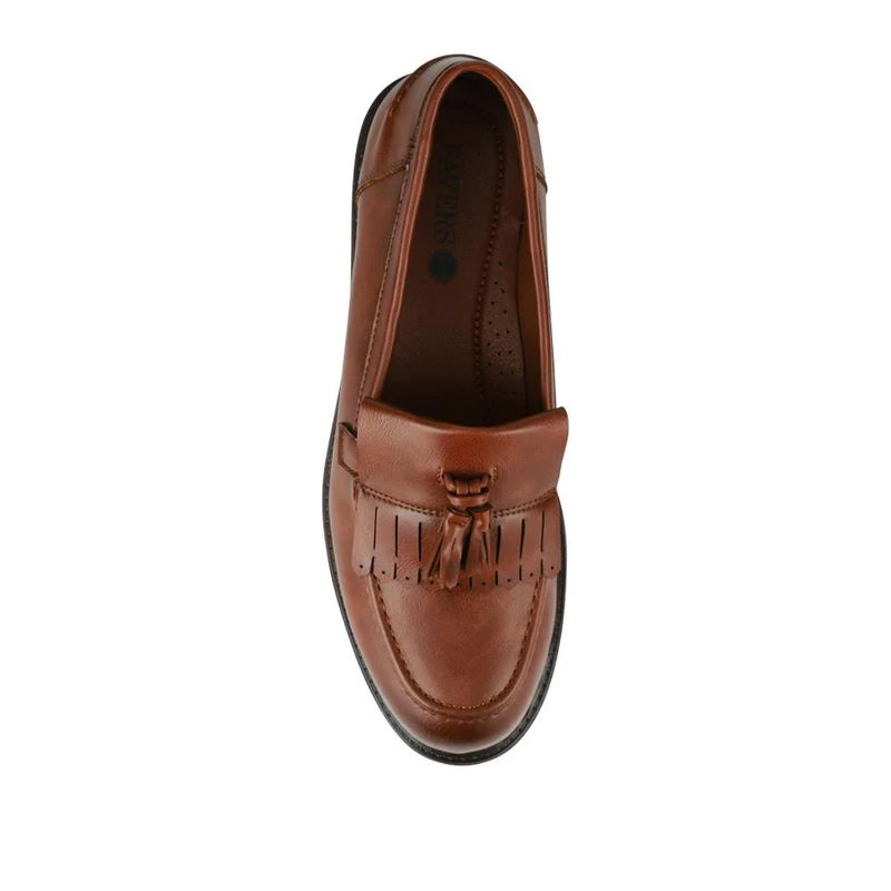 Wide Fit Tasselled Moccasins - WOIL42039 / 327 928 - Tan