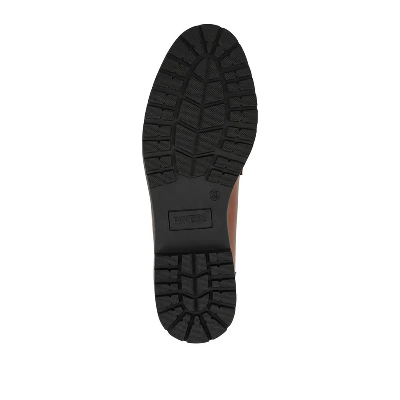 Wide Fit Tasselled Moccasins - WOIL42039 / 327 928 - Tan