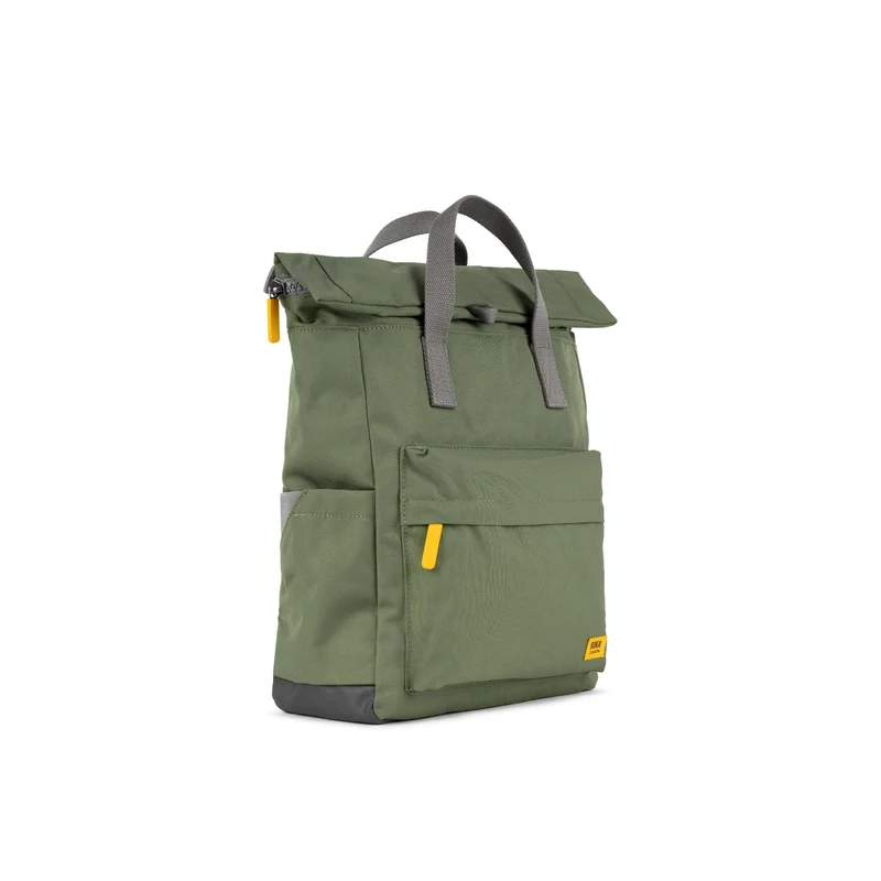 ROKA Gelbes Etikett Canfield B Granite Medium Tasche aus recyceltem Canvas
