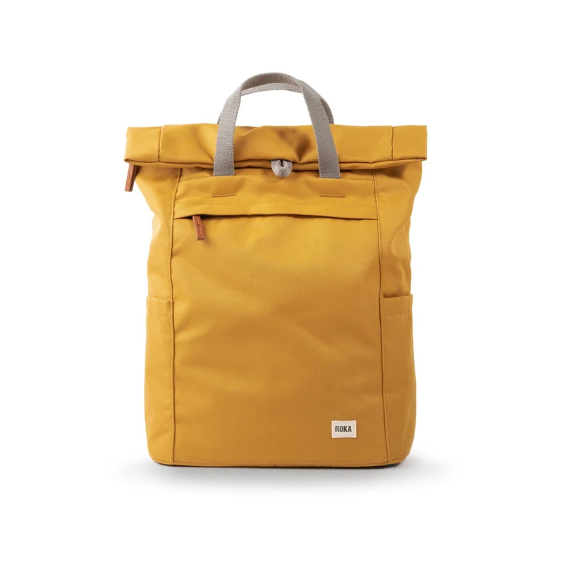 ROKA Finchley Eine große Tasche aus recyceltem Leinenstoff von Flax