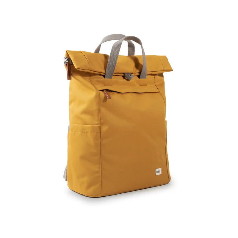ROKA Finchley Eine große Tasche aus recyceltem Leinenstoff von Flax