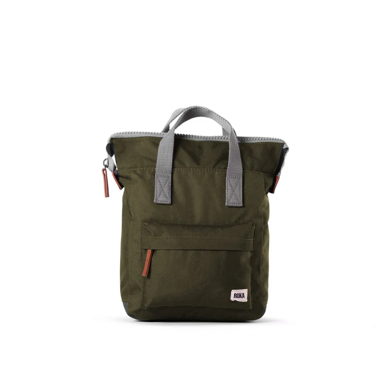 ROKA Bantry B Moss Kleine Tasche aus recyceltem Canvas