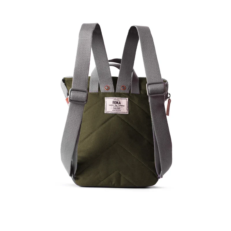 ROKA Bantry B Moss Kleine Tasche aus recyceltem Canvas