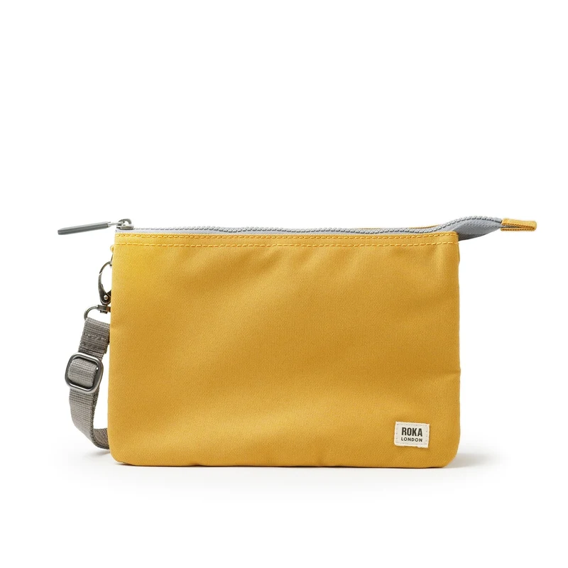 ROKA Carnaby Crossbody-Tasche aus recyceltem Canvas, Größe XL