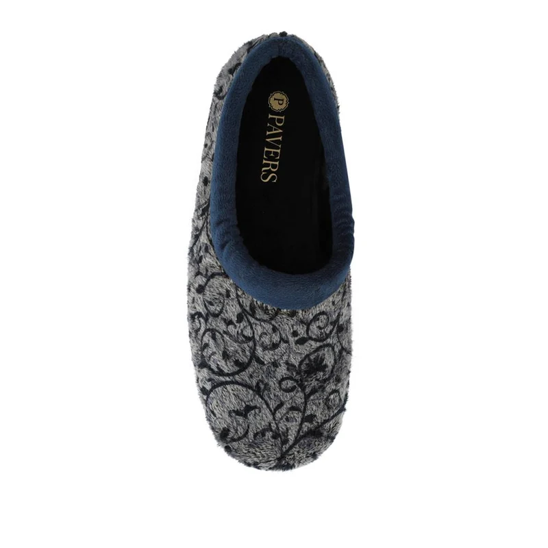 Warm-Lined Full Slippers - ANAT42002 / 328 299 - Navy