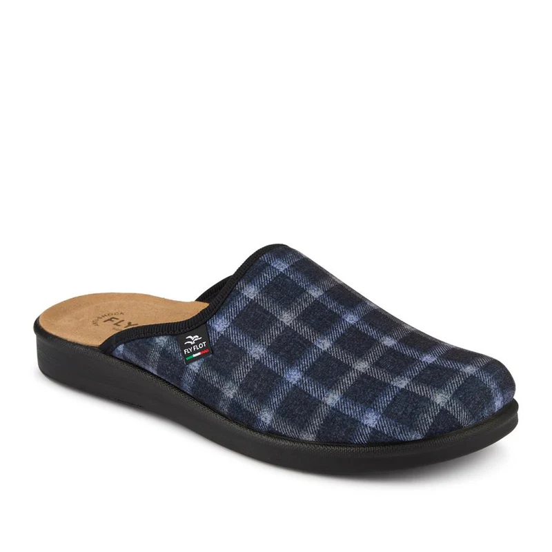 Fly Flot Shock Absorbing Mule Slippers - FLY42000 / 327 686 - Blue Multi