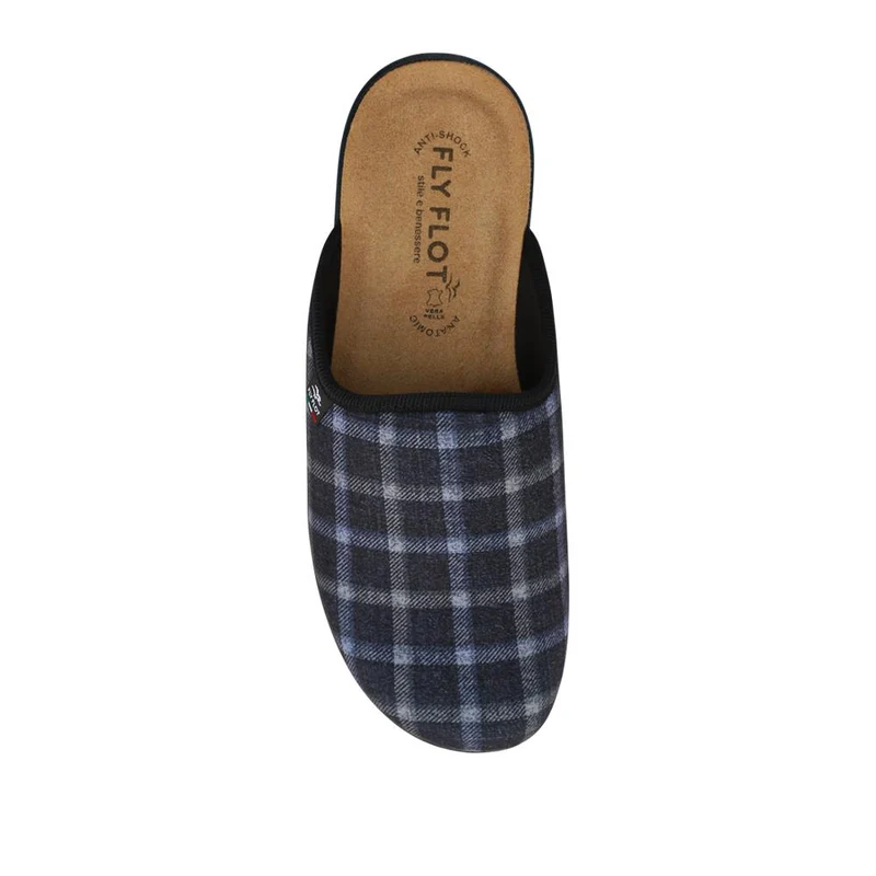 Fly Flot Shock Absorbing Mule Slippers - FLY42000 / 327 686 - Blue Multi
