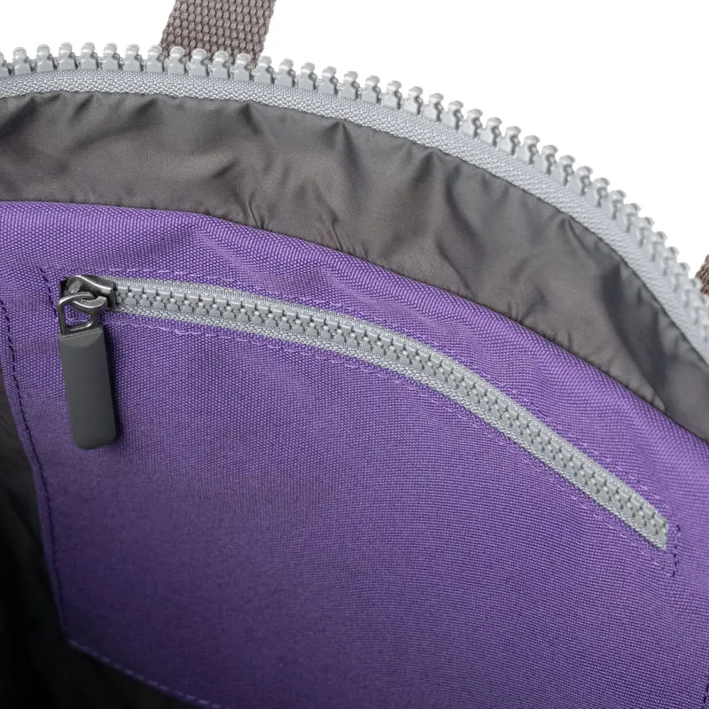 ROKA Kreativer Abfall Canfield B Imperial Purple/Rooibos Medium Recycled Canvas Bag