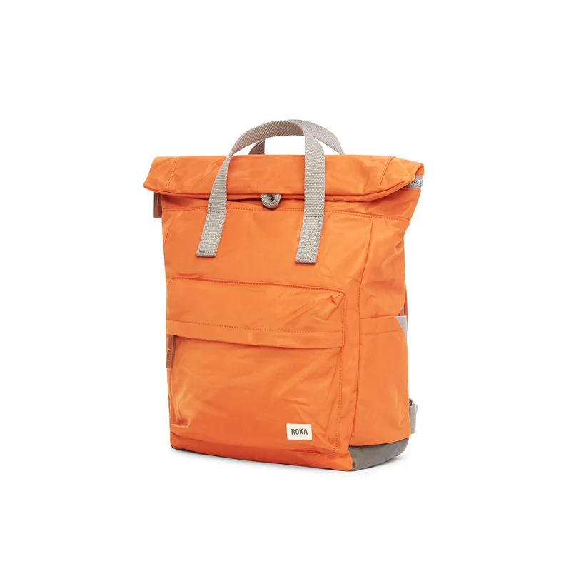 ROKA Canfield Kleine Tasche aus recyceltem Nylon, Farbe: B, Farbe: Burnt Orange