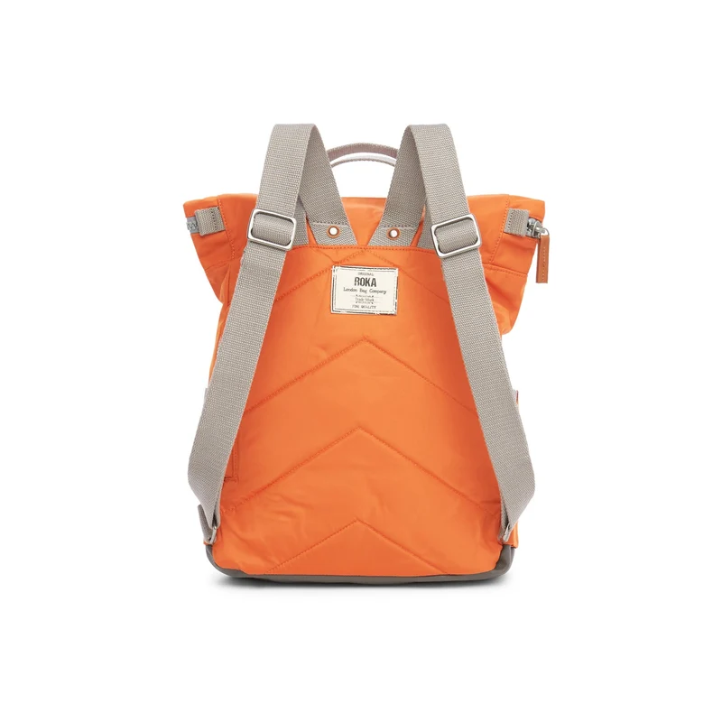 ROKA Canfield Kleine Tasche aus recyceltem Nylon, Farbe: B, Farbe: Burnt Orange