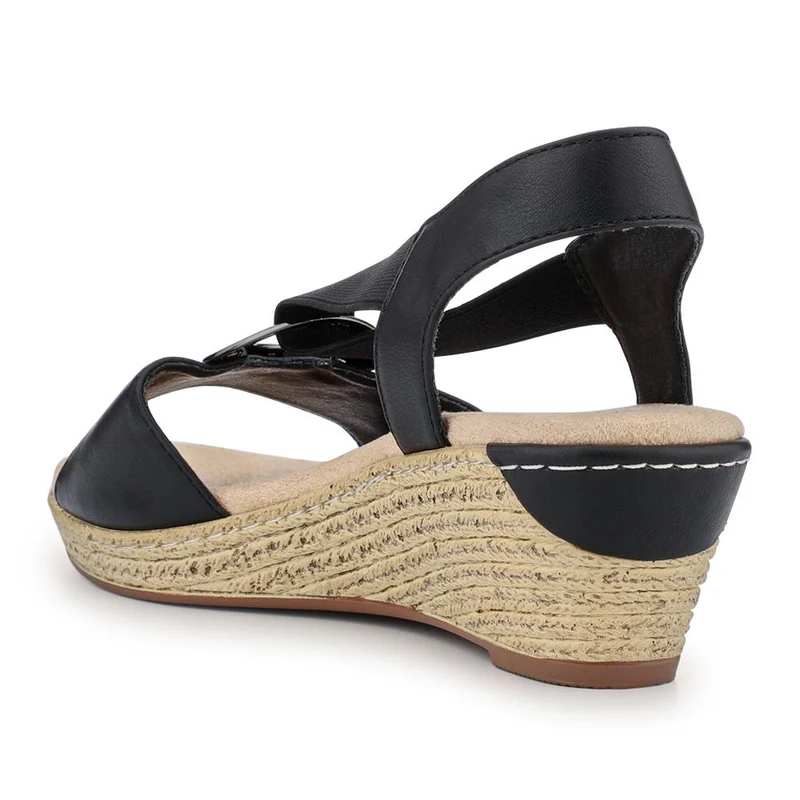 Slip-On Slingback Sandals - WBINS41066 / 327 602 - Black
