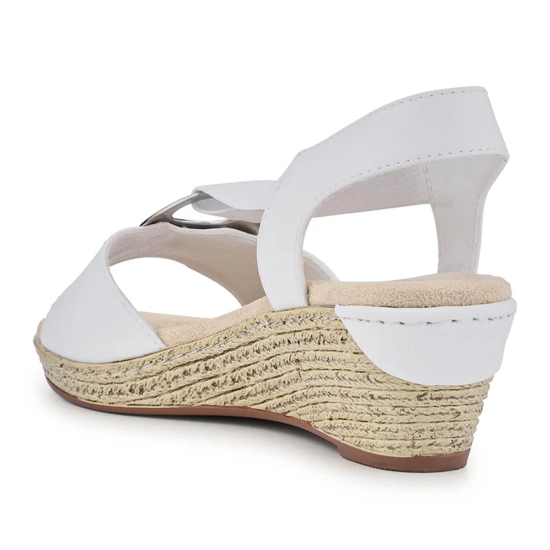 Slip-On Slingback Sandals - WBINS41066 / 327 602 - White