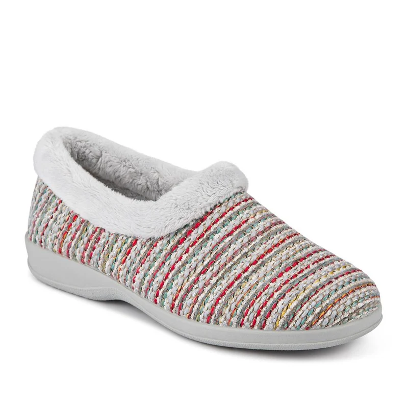 Lightweight Comfy Full Slippers - ANAT42001 / 328 298 - Grey Multi