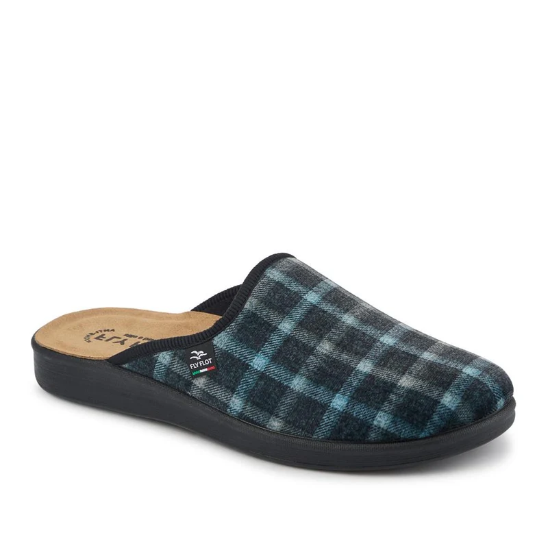 Fly Flot Shock Absorbing Mule Slippers - FLY42000 / 327 686 - Black Multi