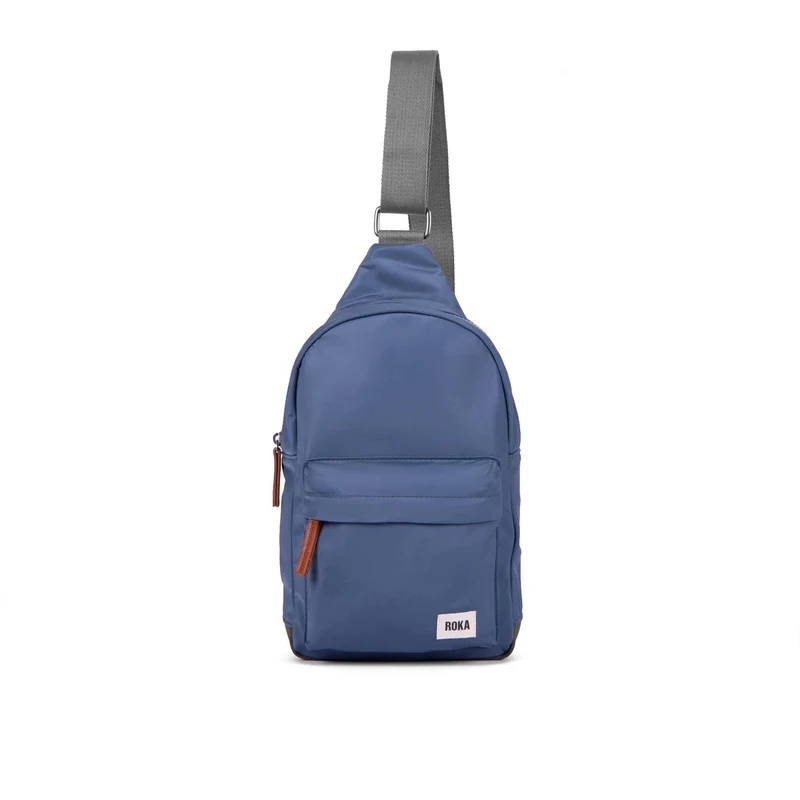 ROKA Willesden B Große Tasche aus recyceltem Nylon - Airforce