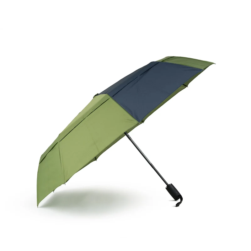 ROKA Waterloo Avocado / Mitternachtsregenschirm aus recyceltem Nylon