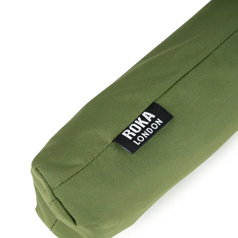 ROKA Waterloo Avocado / Mitternachtsregenschirm aus recyceltem Nylon