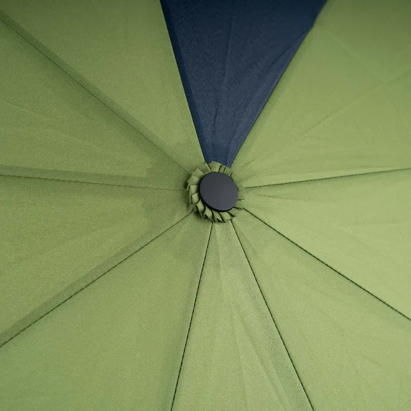 ROKA Waterloo Avocado / Mitternachtsregenschirm aus recyceltem Nylon