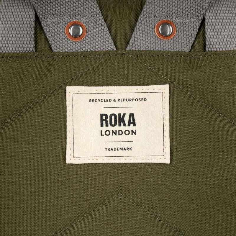 ROKA Waterhouse Moss Mittelgroße Tasche aus recyceltem Canvas