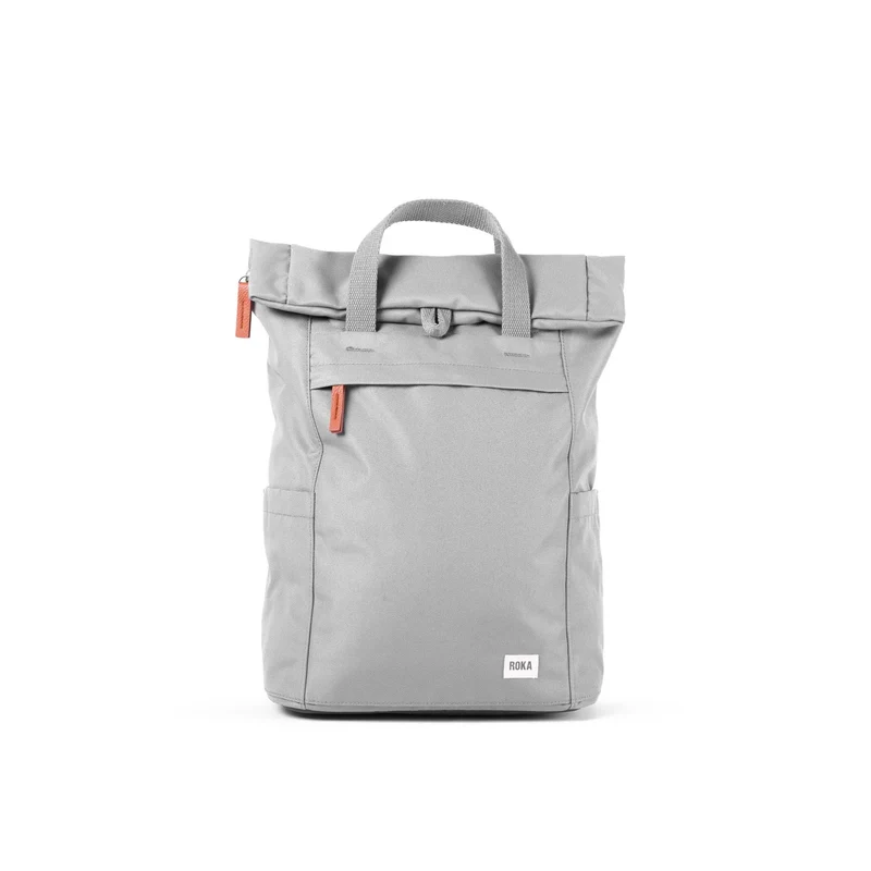 ROKA Finchley Eine Stormy Medium Tasche aus recyceltem Canvas