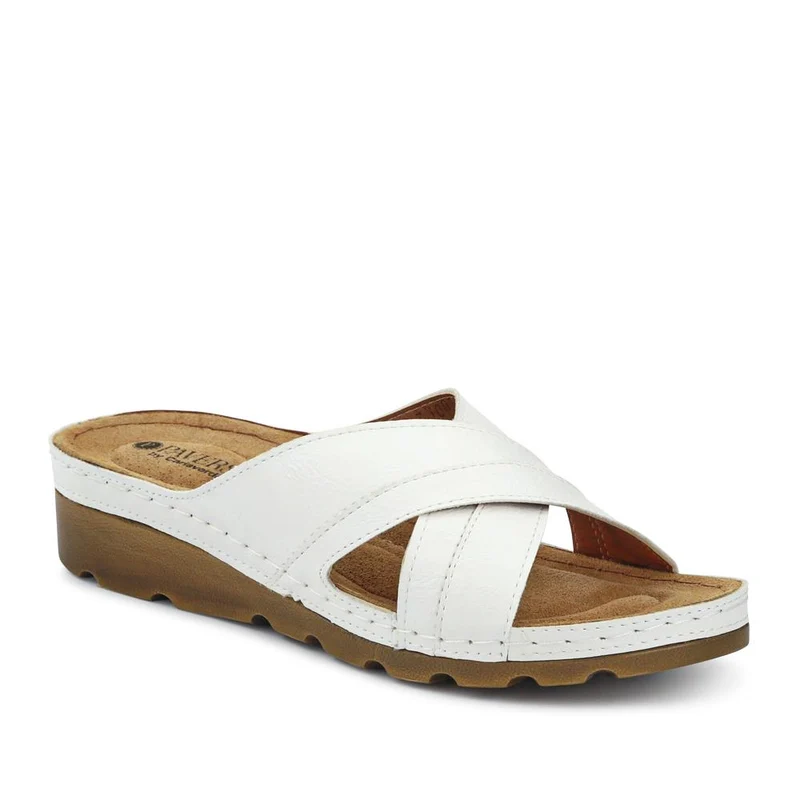 Crossover Mule Sandals - SERAY33007 / 320 090