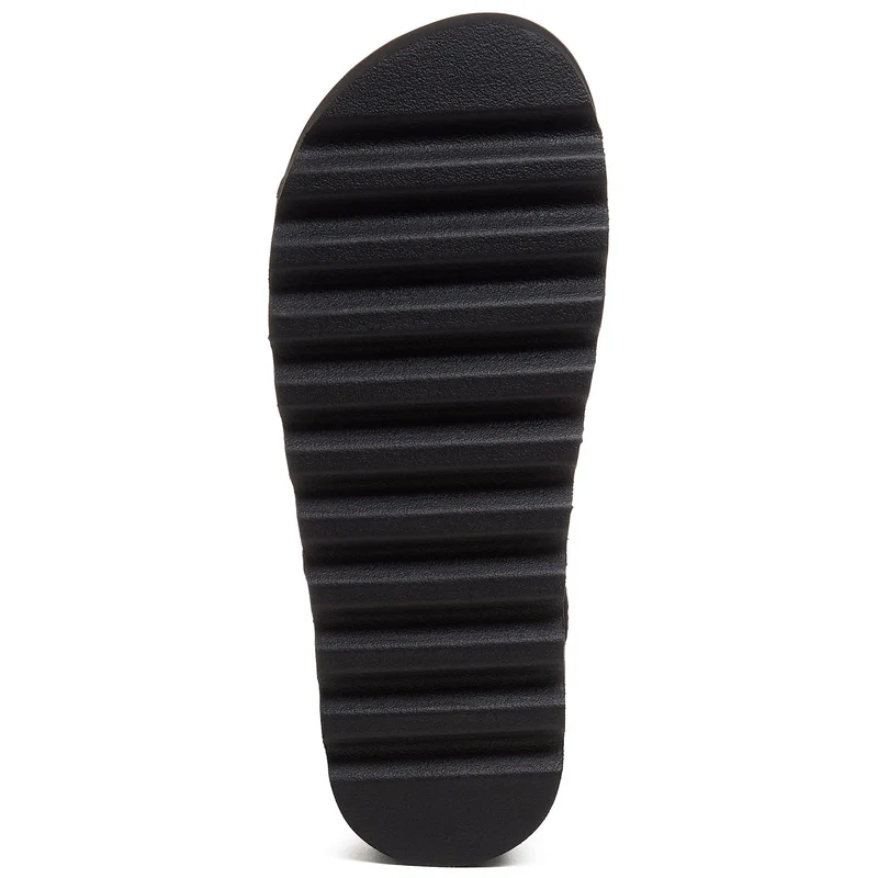 Rocket Dog Damen Balmy Randy Raffia Sandale - Schwarz