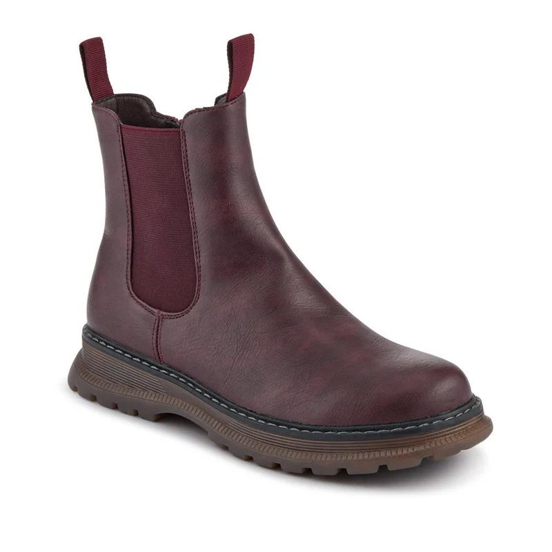 Elasticated Slip-On Boots With Inside Zip - PINYI42006 / 328 209