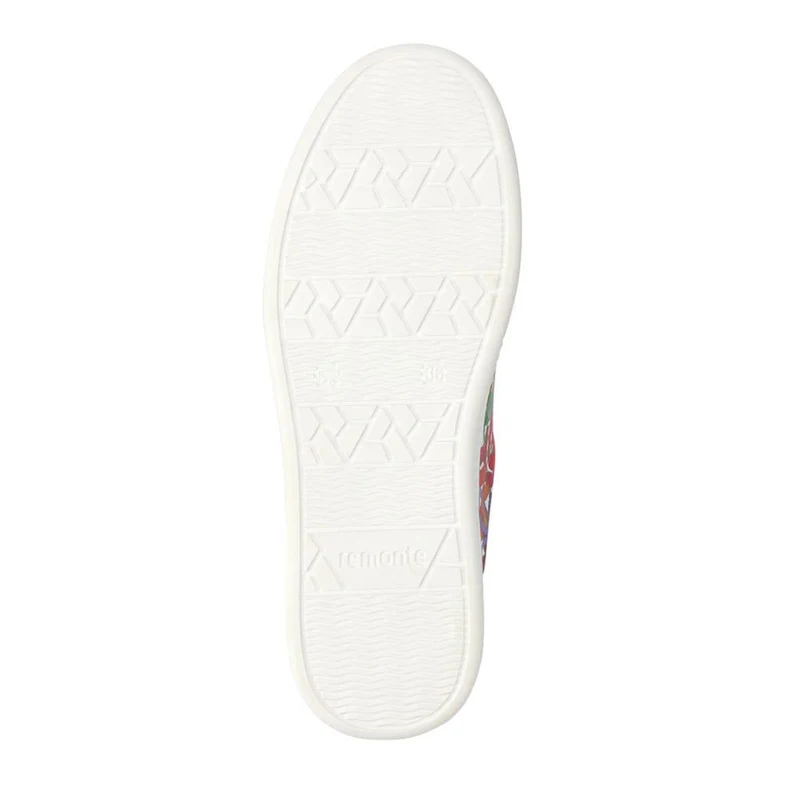 Leather Lace-Up Trainers - DRS41505 / 326 859 - Floral