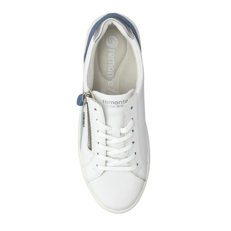 Contrasting Zip Trainers - DRS39504 / 325 414 - Blue Multi