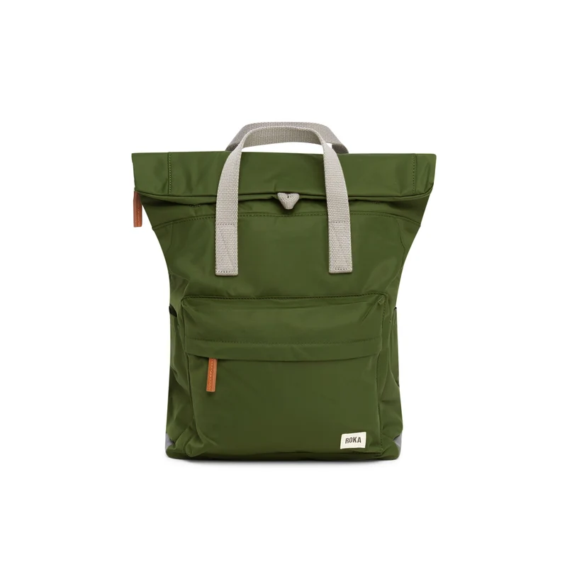 ROKA Canfield B Avocado Medium Tasche aus recyceltem Nylon