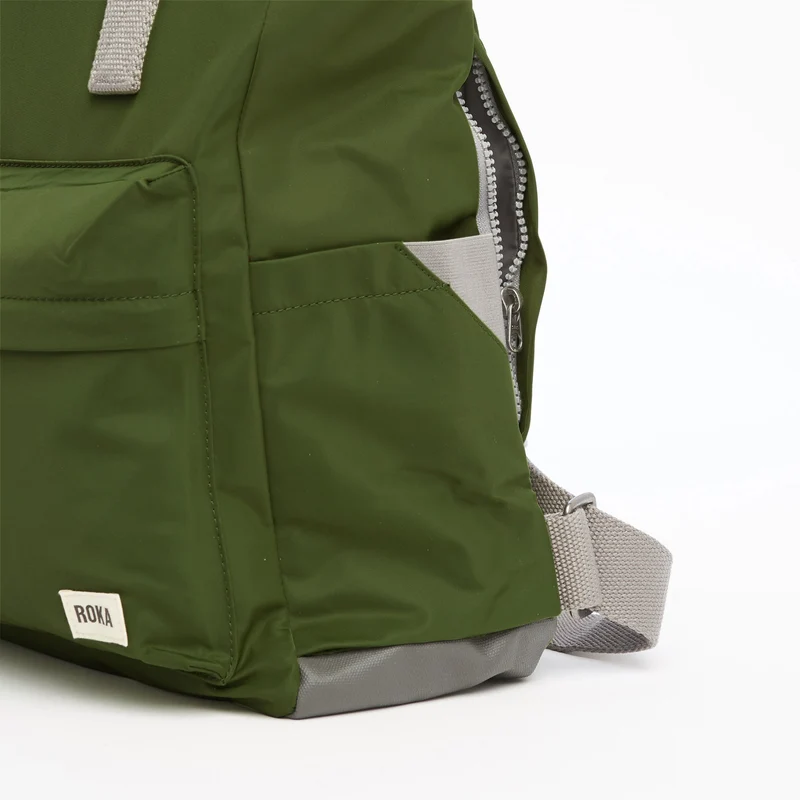 ROKA Canfield B Avocado Medium Tasche aus recyceltem Nylon