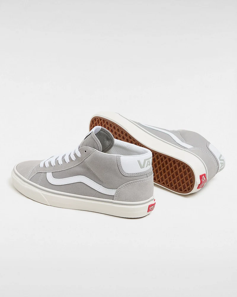 VANS Unisex Mid Skool 37 Trainer – Nieselregen / Weiß