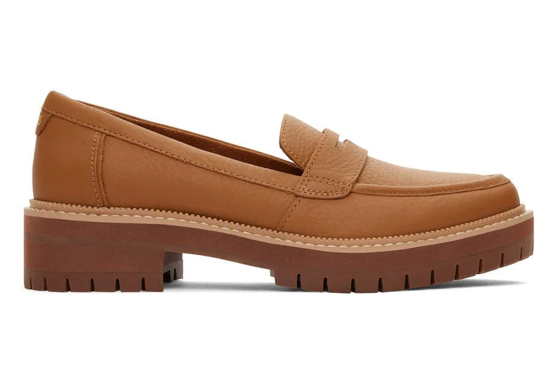 TOMS Cara Loafer für Damen – Hellbraun