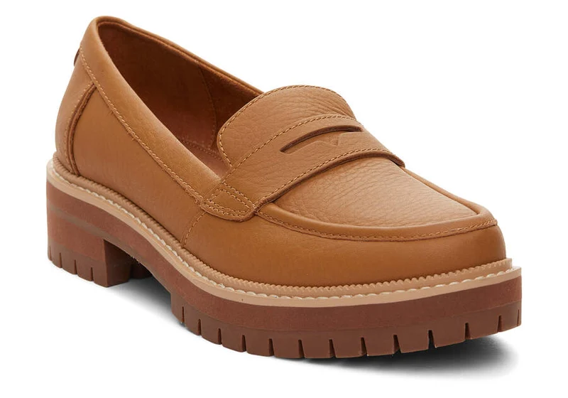 TOMS Cara Loafer für Damen – Hellbraun