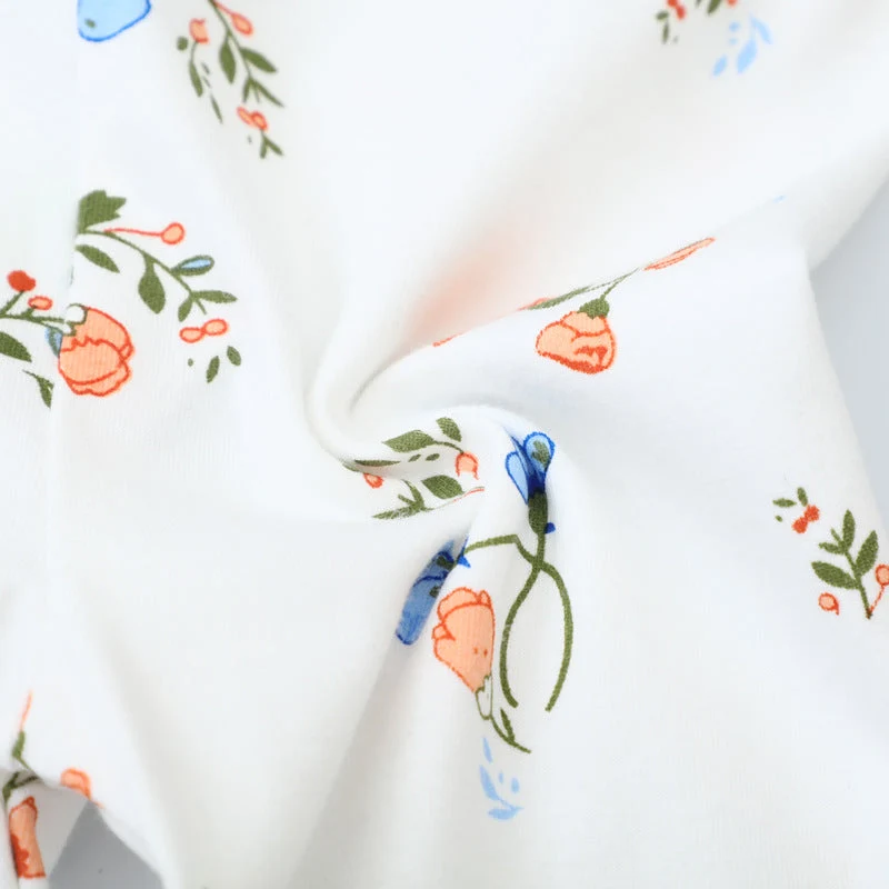 Mädchen Leggings mit floralem Muster Drune