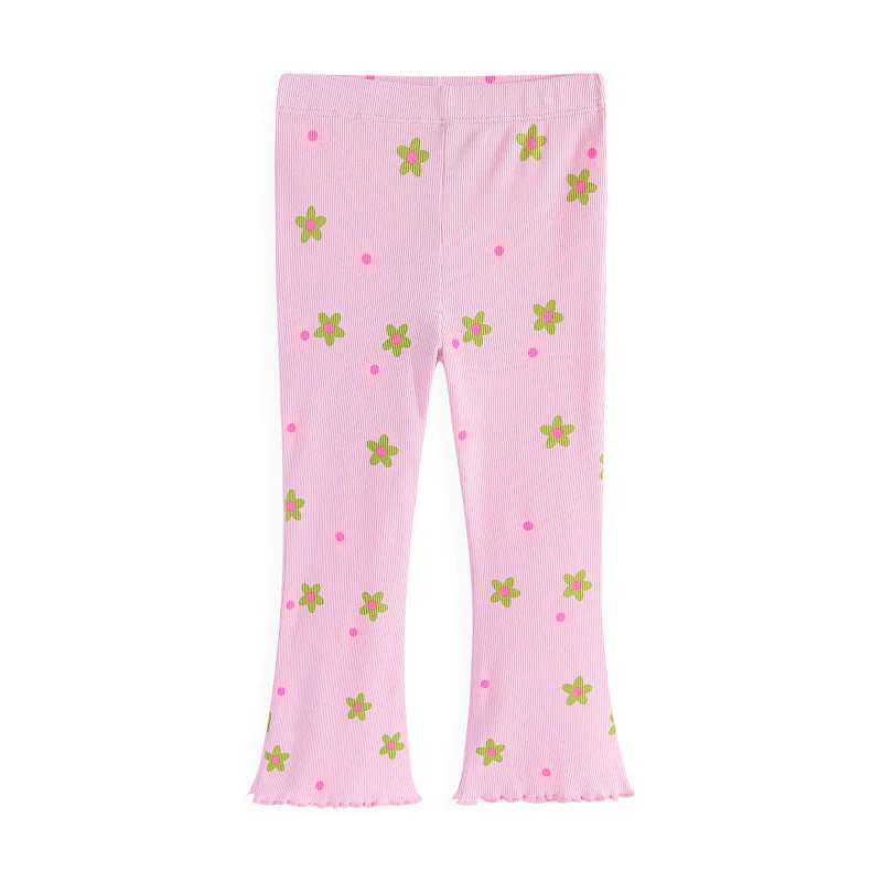 Mädchen Leggings mit floralem Muster Drune