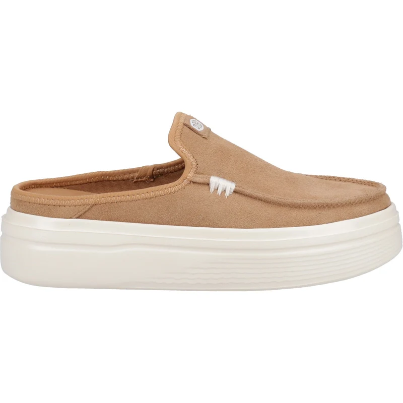 Hey Dude Austin Lift Classic Pantolette für Damen – Hellbraun