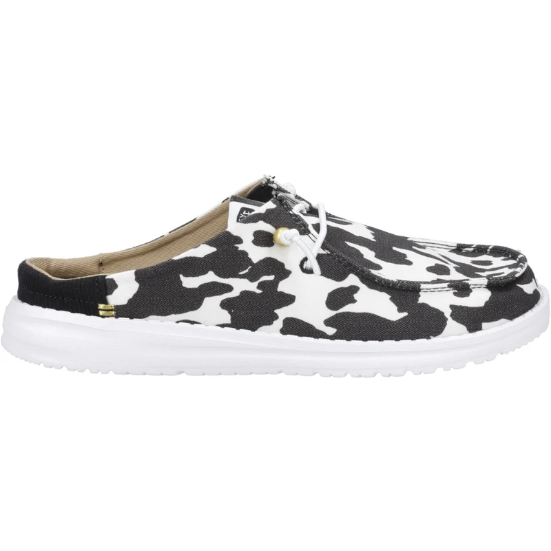 Hey Dude Wendy Slip Classic Pantolette für Damen – Weiß