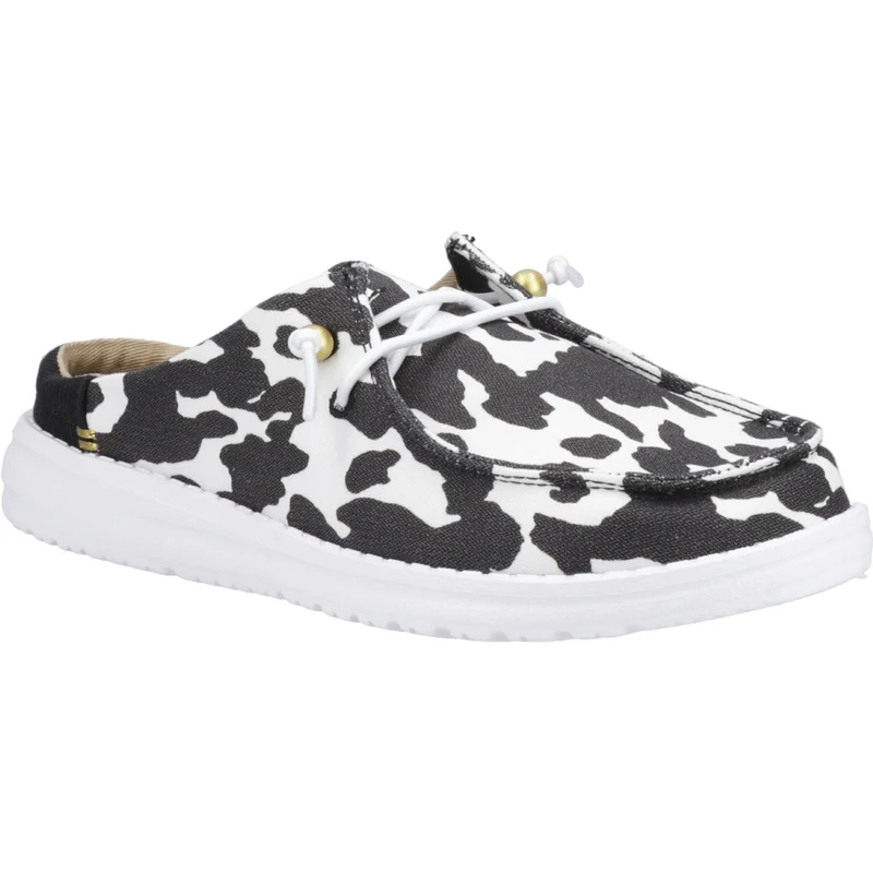 Hey Dude Wendy Slip Classic Pantolette für Damen – Weiß