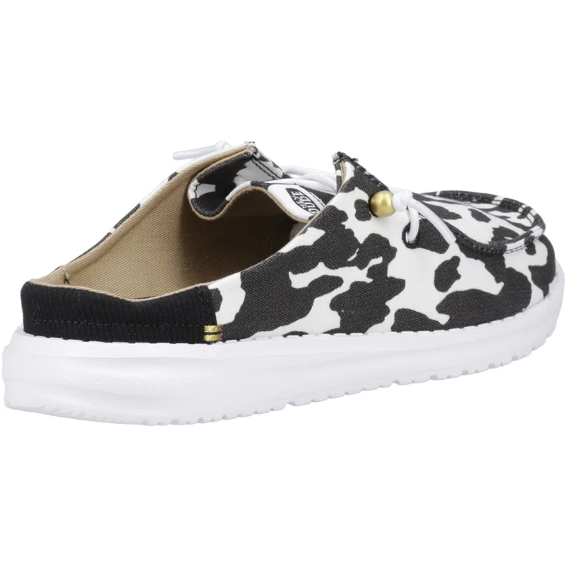 Hey Dude Wendy Slip Classic Pantolette für Damen – Weiß