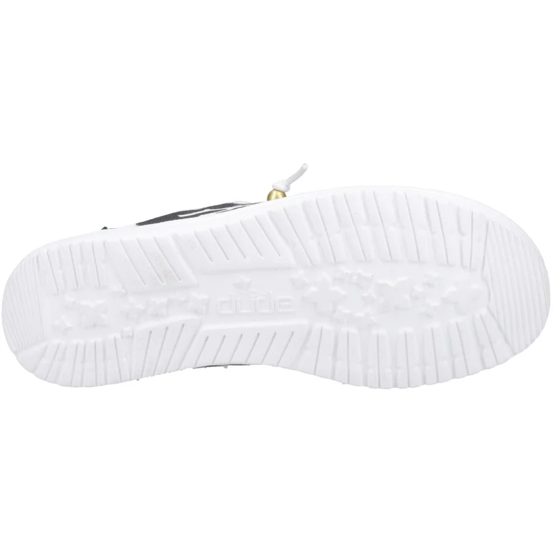 Hey Dude Wendy Slip Classic Pantolette für Damen – Weiß
