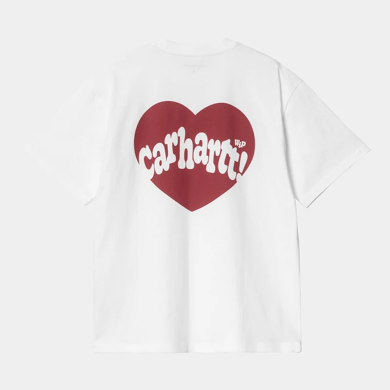 Carhartt WIP Damen Amour T-Shirt – Weiß