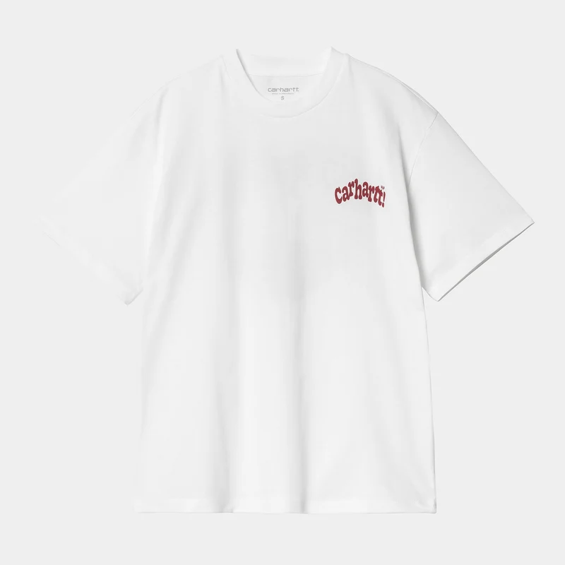 Carhartt WIP Damen Amour T-Shirt – Weiß