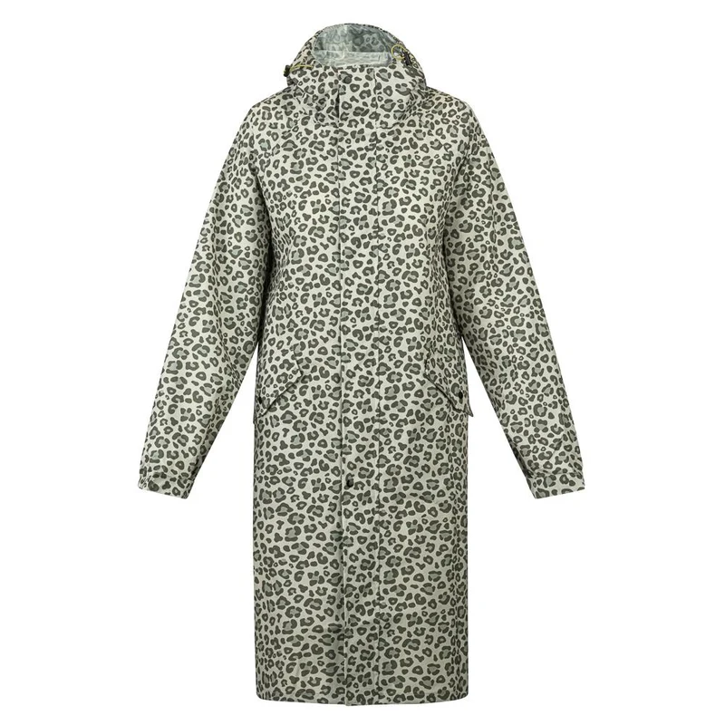 Long Rain-Proof Parka Coat - XKL41002 / 327 653 - Soft Olive